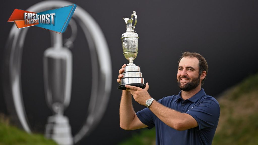 Scottie Scheffler and Tiger Woods ‘silly’ comparisons after winning 4th Major | First Things First