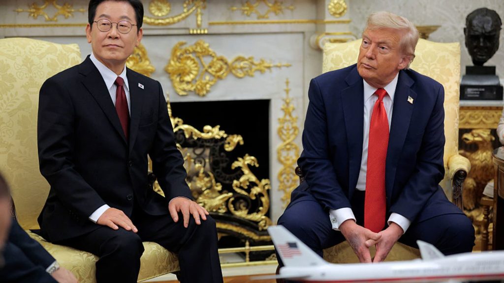 South Korea’s Lee charms Trump with deals