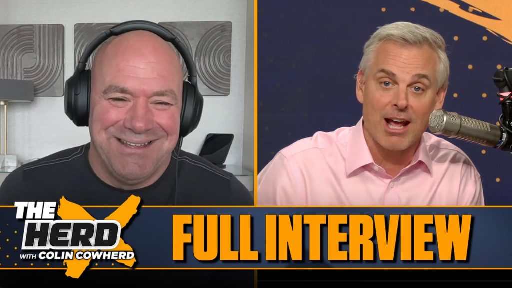 Dana White on UFC 318 Poirier vs. Holloway & promoting Canelo–Crawford | FULL INTERVIEW | The Herd