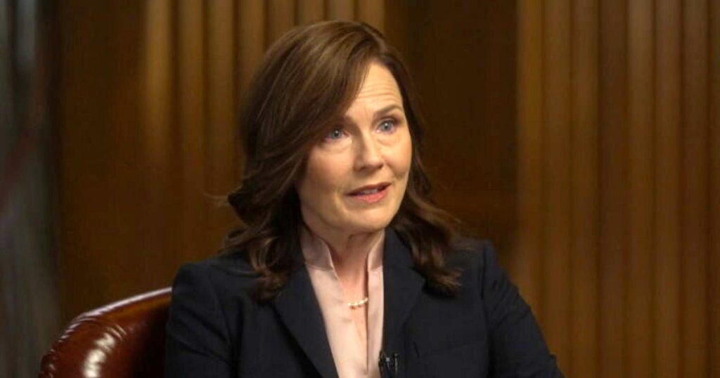 Justice Amy Coney Barrett says she has “great respect” for Justice Ketanji Brown Jackson despite their “spirited” opinions