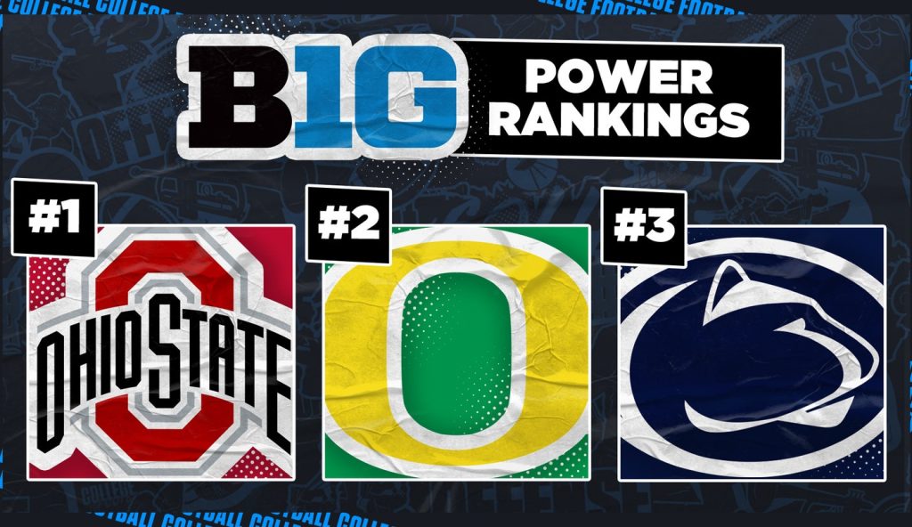 Big Ten Football Power Rankings: Oregon Soars as Michigan Stumbles