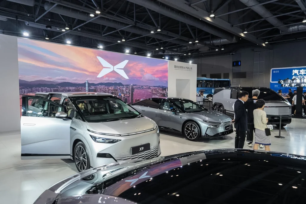 Xpeng, smaller EV makers kick sales goals in China as BYD stalls