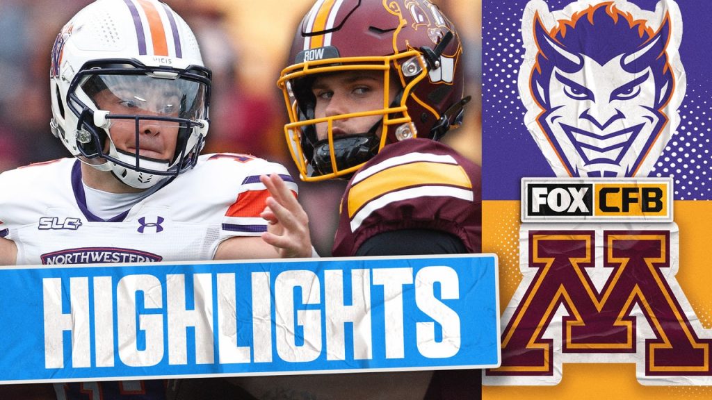 Northwestern State Demons vs. Minnesota Golden Gophers Highlights | FOX College Football