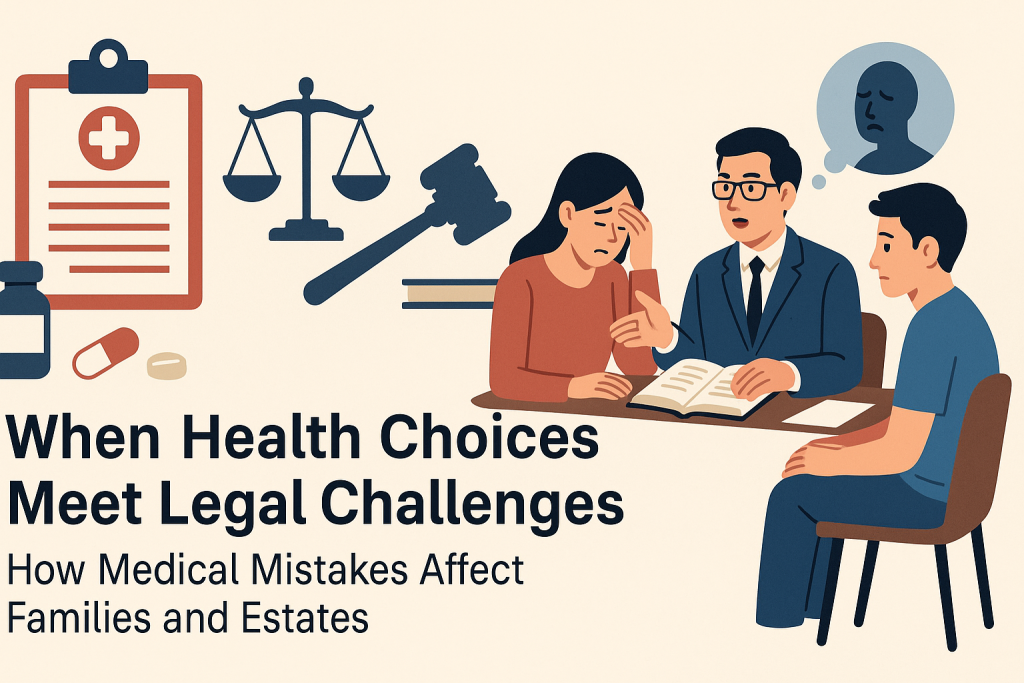 When Health Choices Meet Legal Challenges How Medical Mistakes Affect Families And Estates
