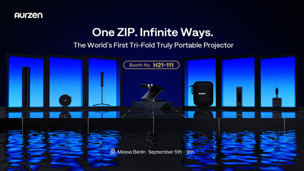 Aurzen Redefines Portable Entertainment With New Projector Lineup For Every Lifestyle At IFA 2025