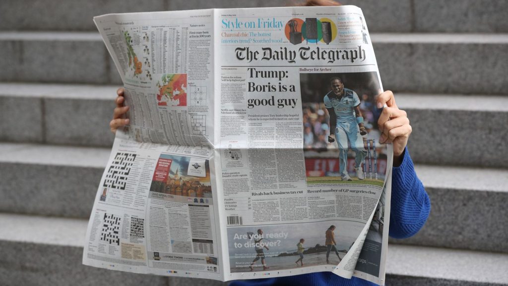 Telegraph buyers take step towards £500m deal with Whitehall filing | Money News