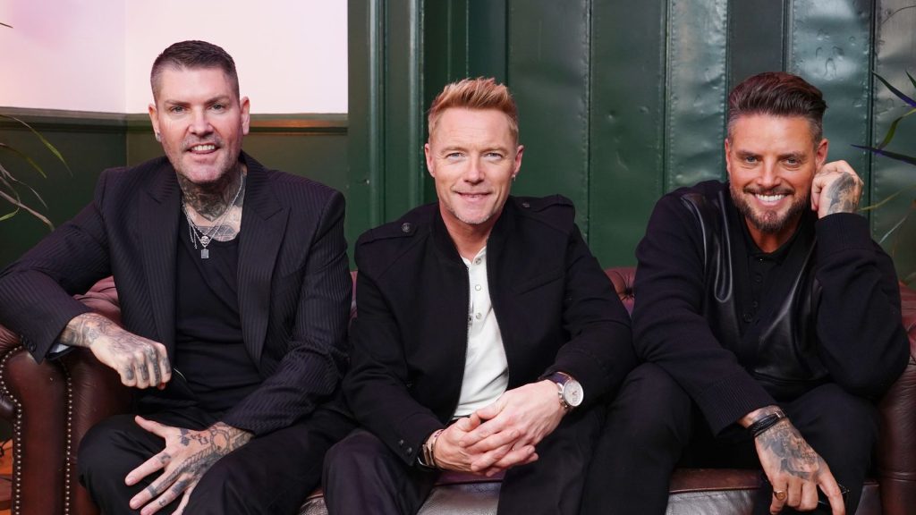 Boyzone explain why Mikey Graham missed reunion announcement – and Louis Walsh won’t be involved in show | Ents & Arts News