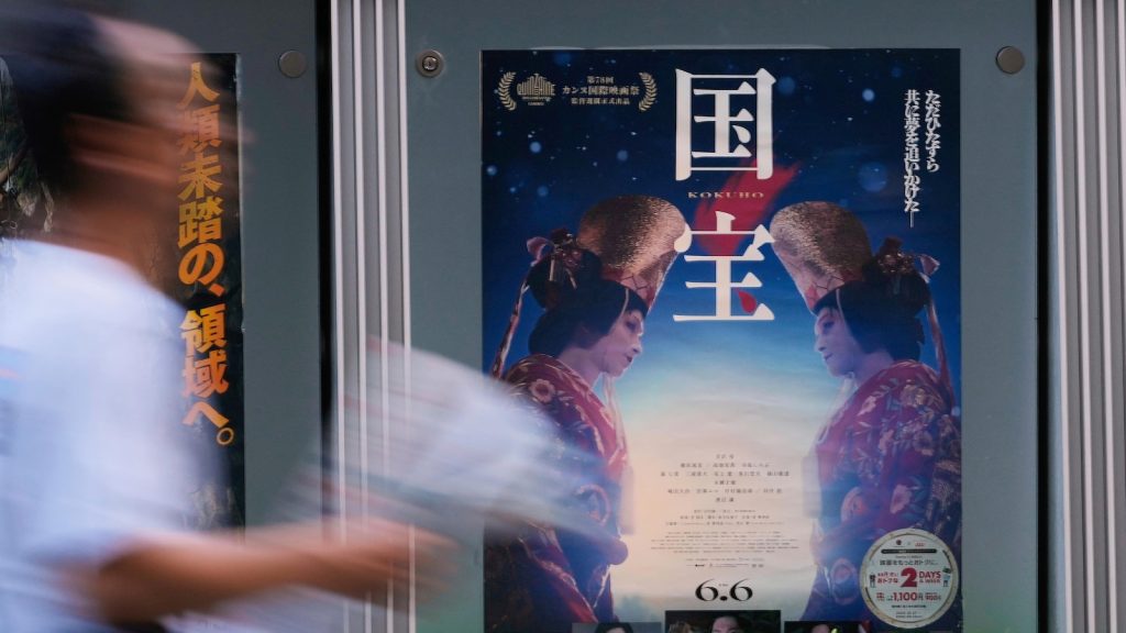 A movie about the Kabuki theater is a surprise hit in soul-searching Japan