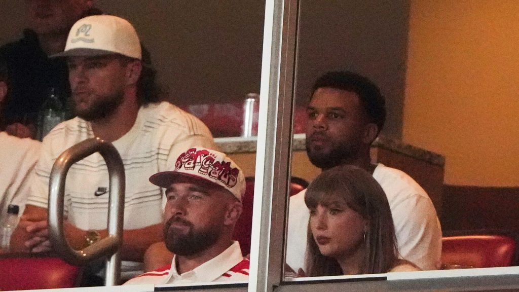 Taylor Swift is a good luck charm for soccer team hosting Travis Kelce’s 1st game in Brazil