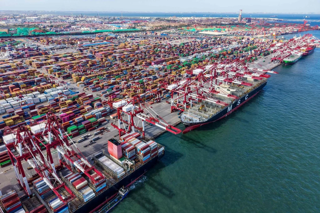 China hits back at US ships with additional port fees