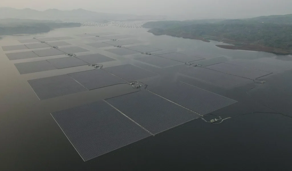 Indonesia starts construction of 92 megawatt floating solar plant
