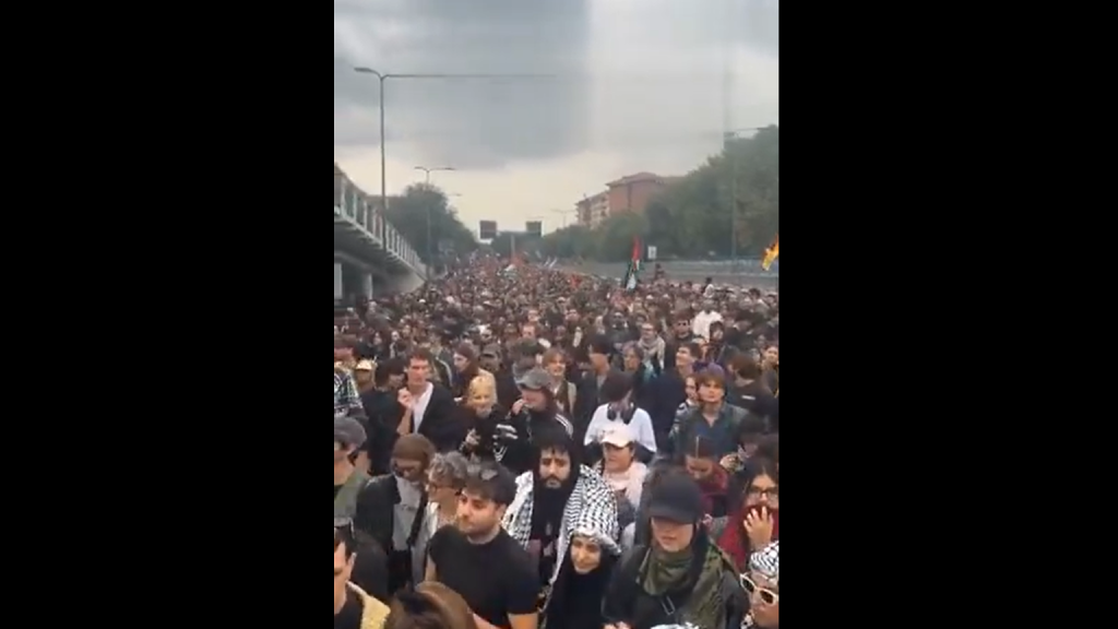 Mass protests, strikes in Italy for Gaza