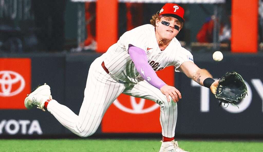 Phillies Without Harrison Bader for Game 2 vs. Dodgers