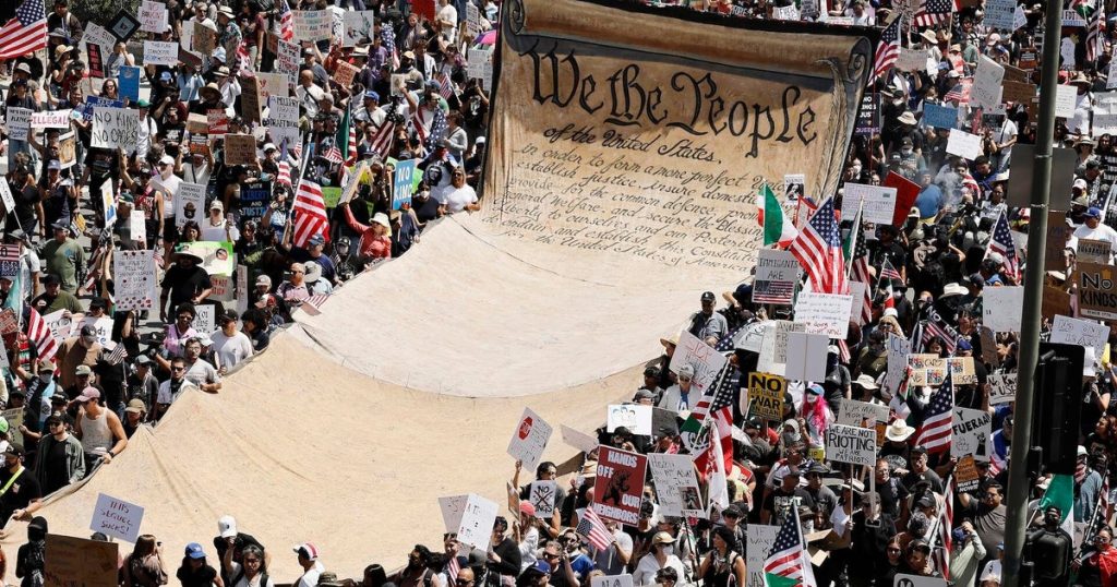 "No Kings" protests express fear, frustration with Trump administration