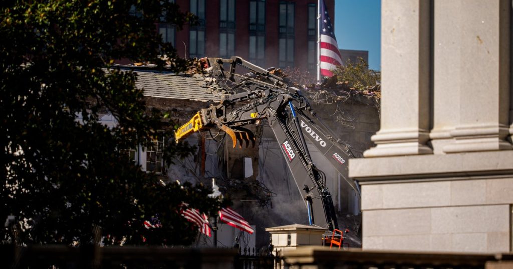 Here are the White House East Wing offices Trump is demolishing, according to sources