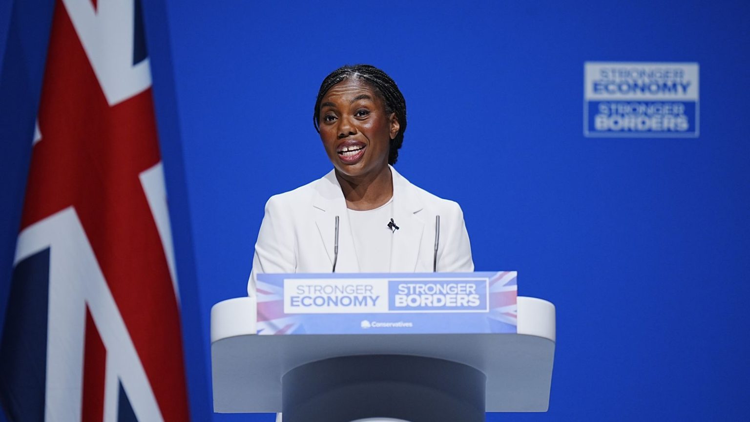 Streets of Britain have turned into ‘theatres of intimidation’, Kemi Badenoch says | Politics News