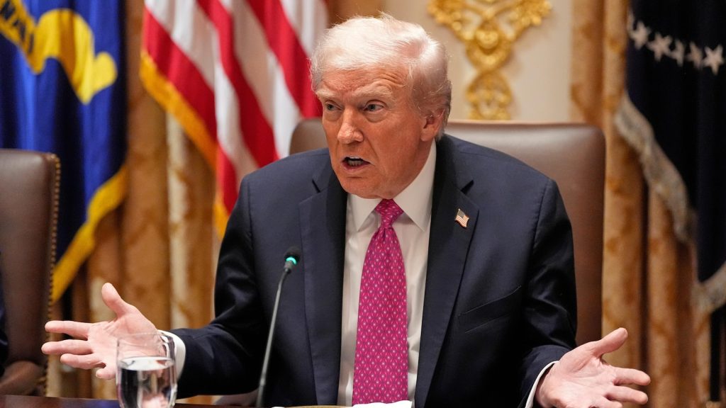 President Donald Trump drops the F-bomb before the cameras. It wasn’t the first time