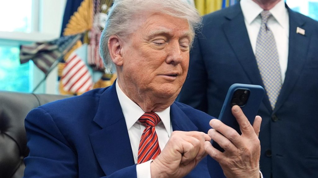 The government shuts down, and Trump goes online — very online