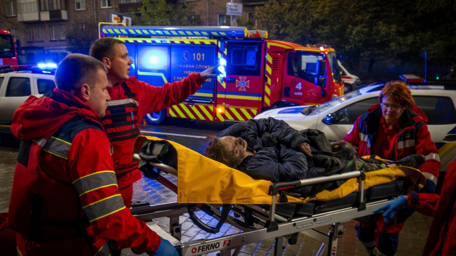 Russian strikes wound at least 20 in Ukraine’s capital as child is killed in separate attack