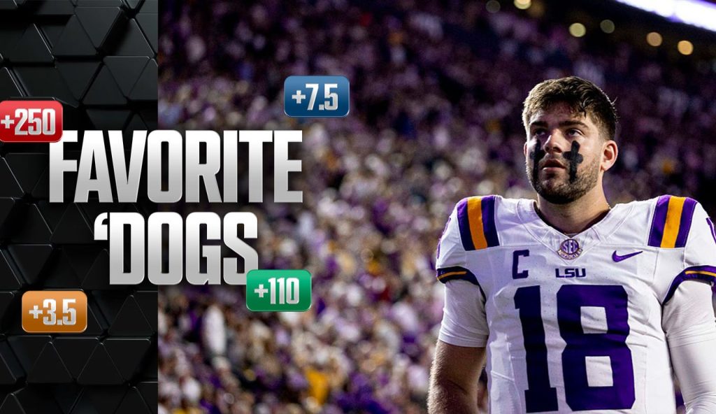 Favorite ‘Dogs: Back LSU at Bama, Falcons Against Colts