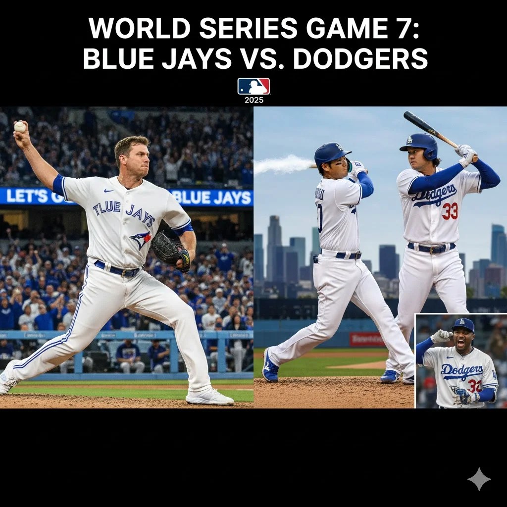 World Series Game 7: Blue Jays vs Dodgers