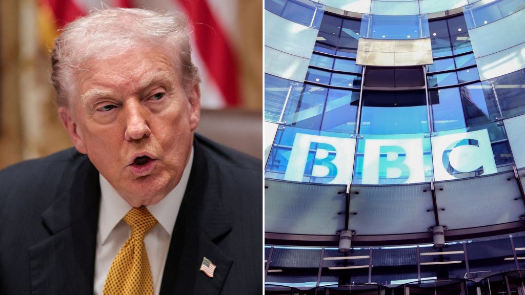 Trump has ‘obligation’ to sue ‘very dishonest’ BBC | UK News