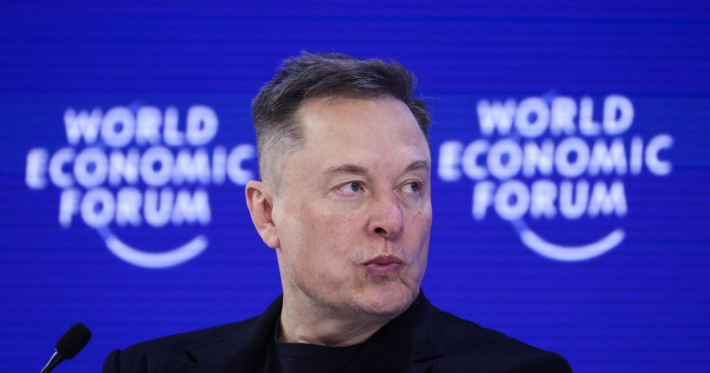 Elon Musk, a fierce Davos critic, tells World Economic Forum that robots will outnumber humans