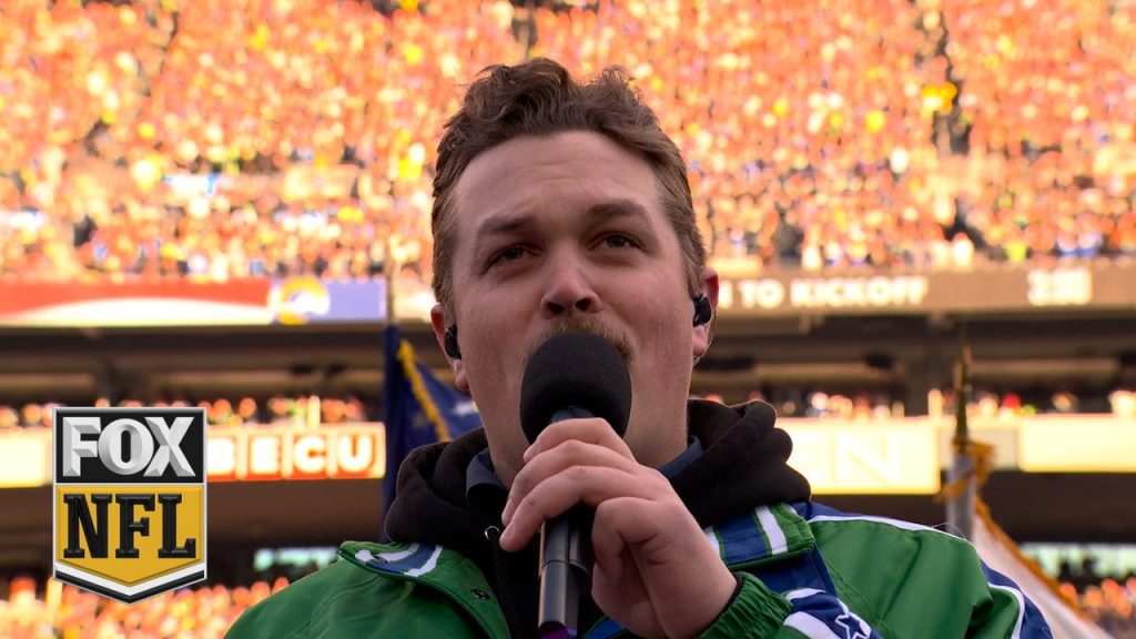 Zach Top delivers STUNNING rendition of National Anthem before Rams vs. Seahawks NFC Championship