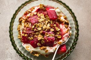 How to Use Red Rhubarb in Breakfast and Dessert