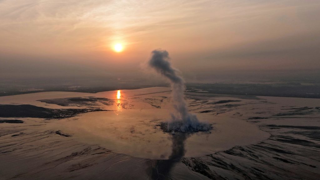 Indonesians mark 20 years since mud volcano eruption swallowed up entire communities in East Java