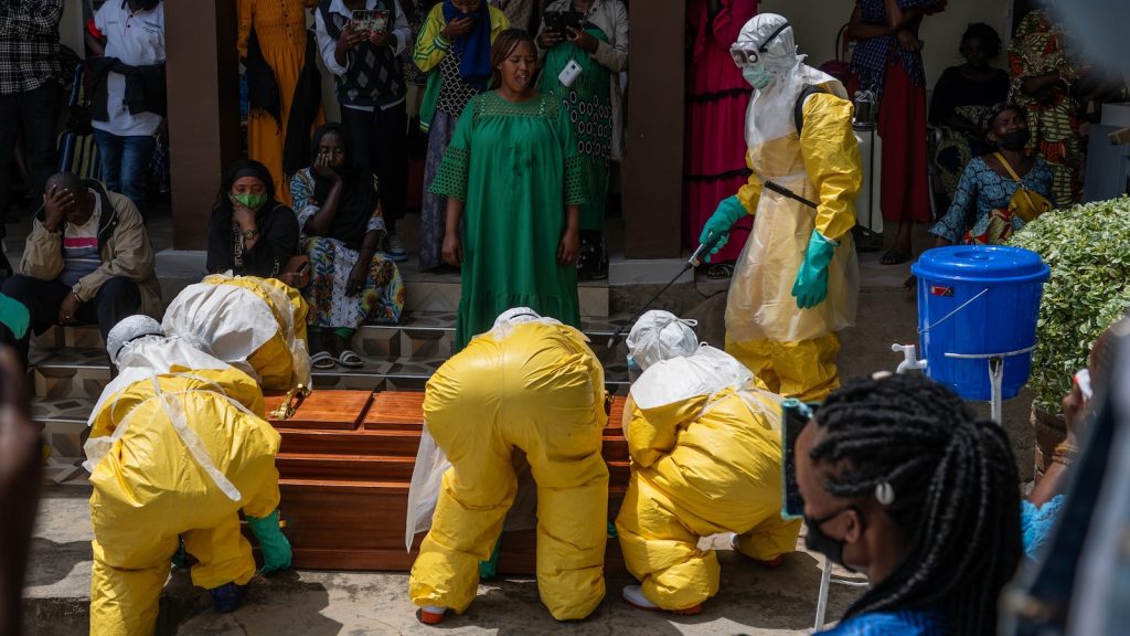 Young men storm a Congo hospital treating Ebola patients to demand bodies of their kin