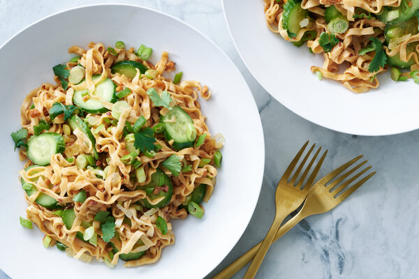 These Cold Peanut Noodles Are Better Than Pasta Salad