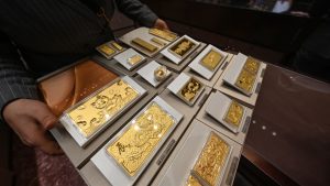 Chow Tai Fook’s shares rise 15% as higher gold price boosts profits