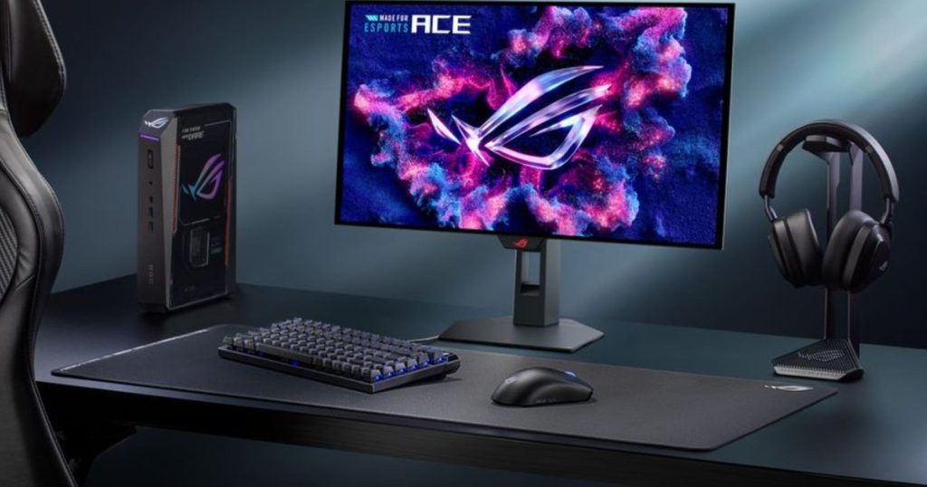 Asus reveals world’s first OLED esports monitor and a Color ePaper secondary display