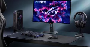 Asus reveals world’s first OLED esports monitor and a Color ePaper secondary display