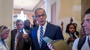 Senate OKs $70B immigration bill after rejecting efforts to permanently ban Trump’s settlement fund