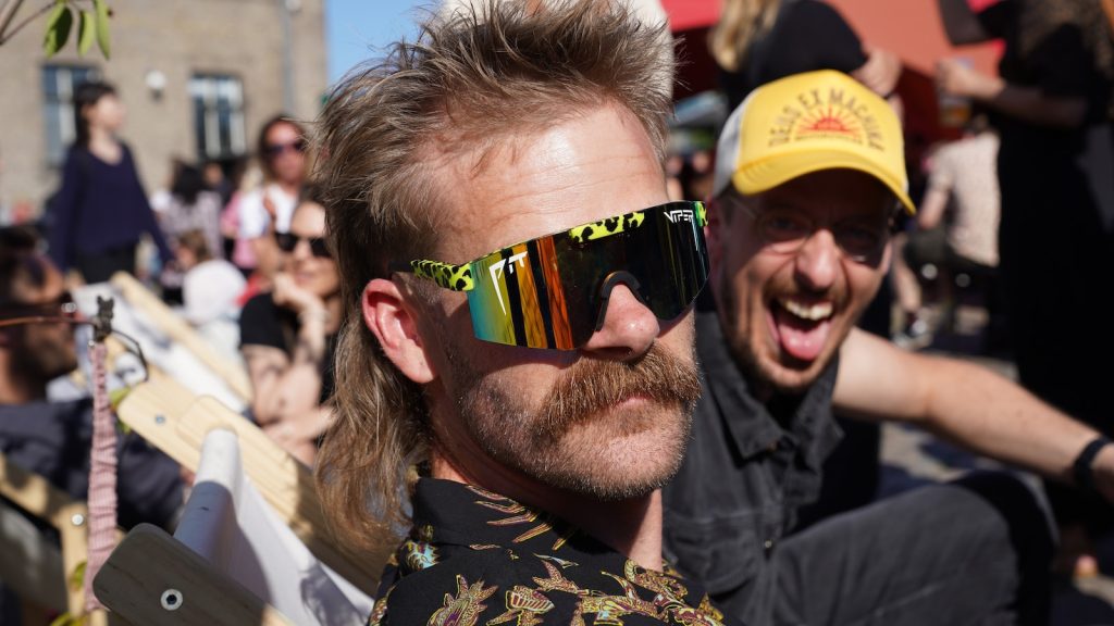 A raucous Copenhagen crowd cheers Denmark’s 2026 Mullet Championship