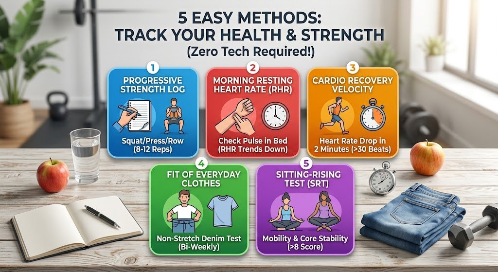 How to Track Your Health and Physical Strength with 5 Easy Methods
