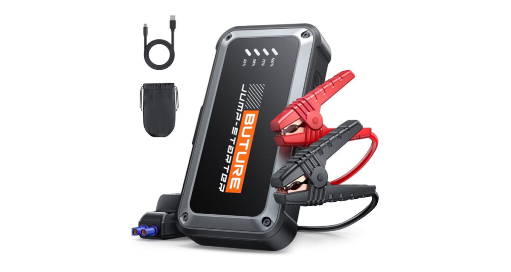 Bypass Your Car’s Dead Battery With 50% Off This Portable Jump Starter
