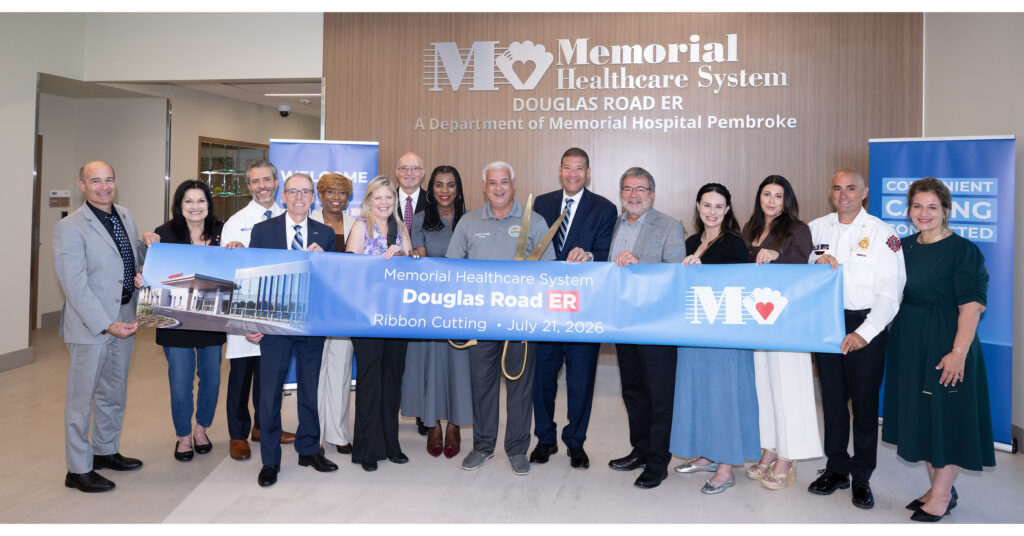 Memorial Healthcare System Opens Douglas Road ER in Pembroke Pines