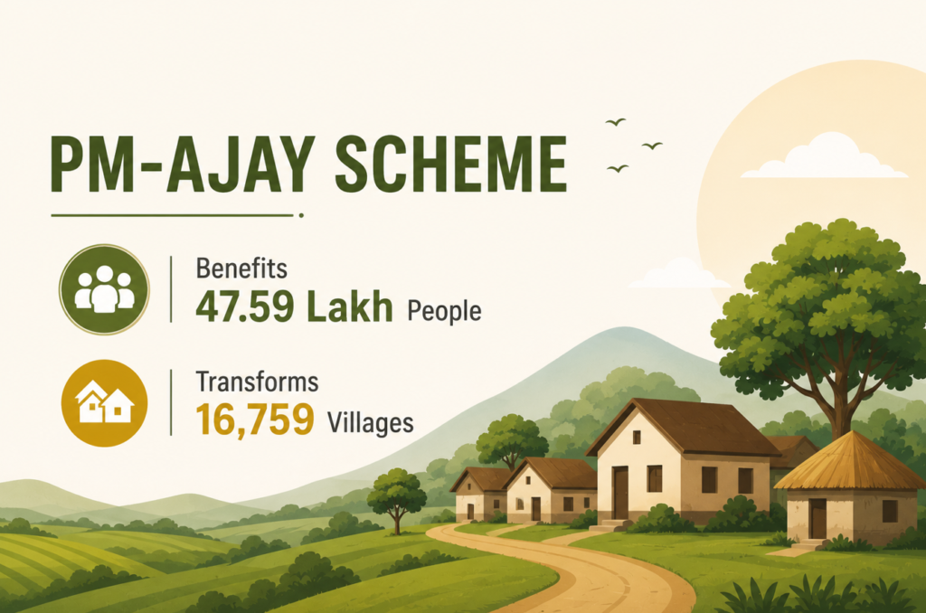 PM-AJAY Scheme Benefits 47.59 Lakh People, Transforms 16,759 Villages, Lets Understand