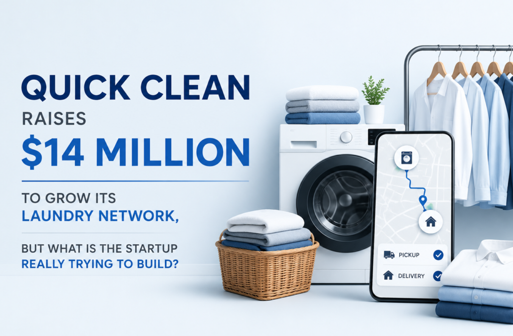 Quick Clean Raises $14 Million to Grow Its Laundry Network, But What Is the Startup Really Trying to Build?