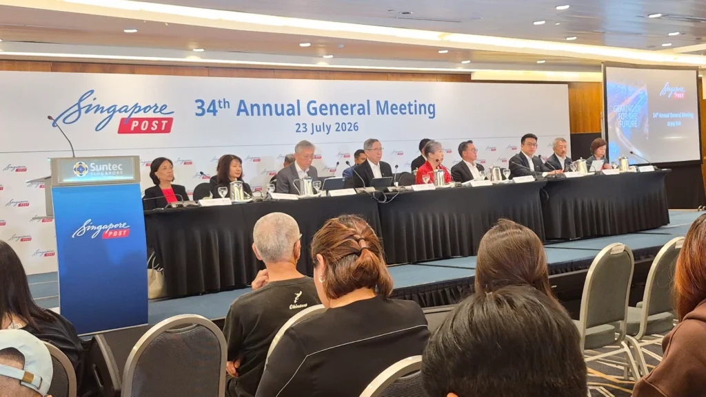 SingPost’s 34th annual general meeting