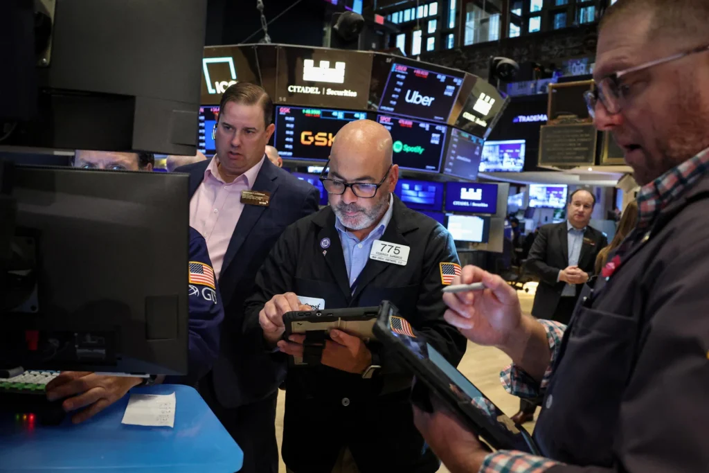 Wall St opens subdued after tech rout; Mideast, tariffs in focus