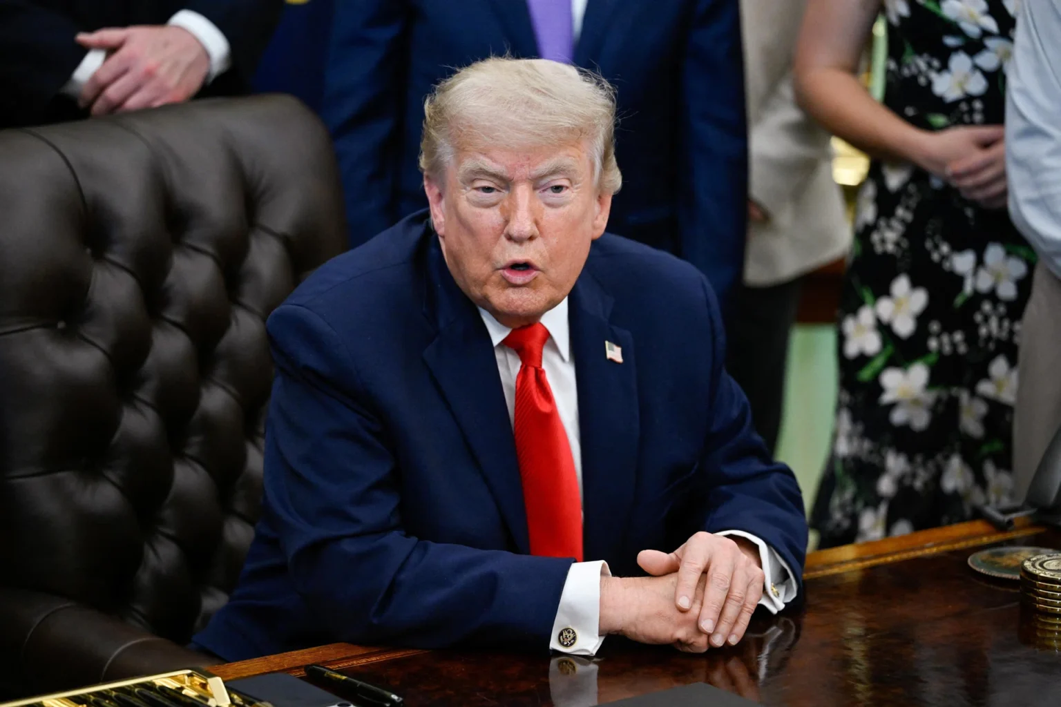 Trump plays down prospects of Iran talks amid Red Sea threat