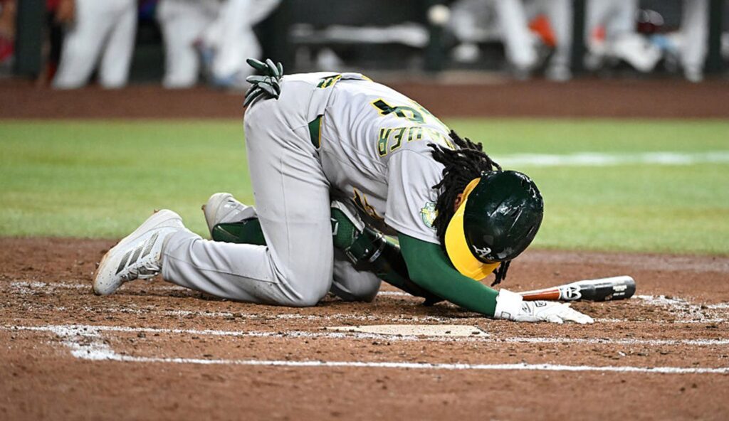 Below The Belt Injury Forces Athletics To Place Joshua Kuroda-Grauer On IL