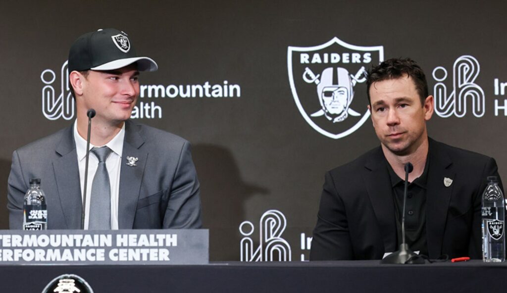 Raiders QB Fernando Mendoza Reveals Key Traits Between Klint Kubiak, Curt Cignetti