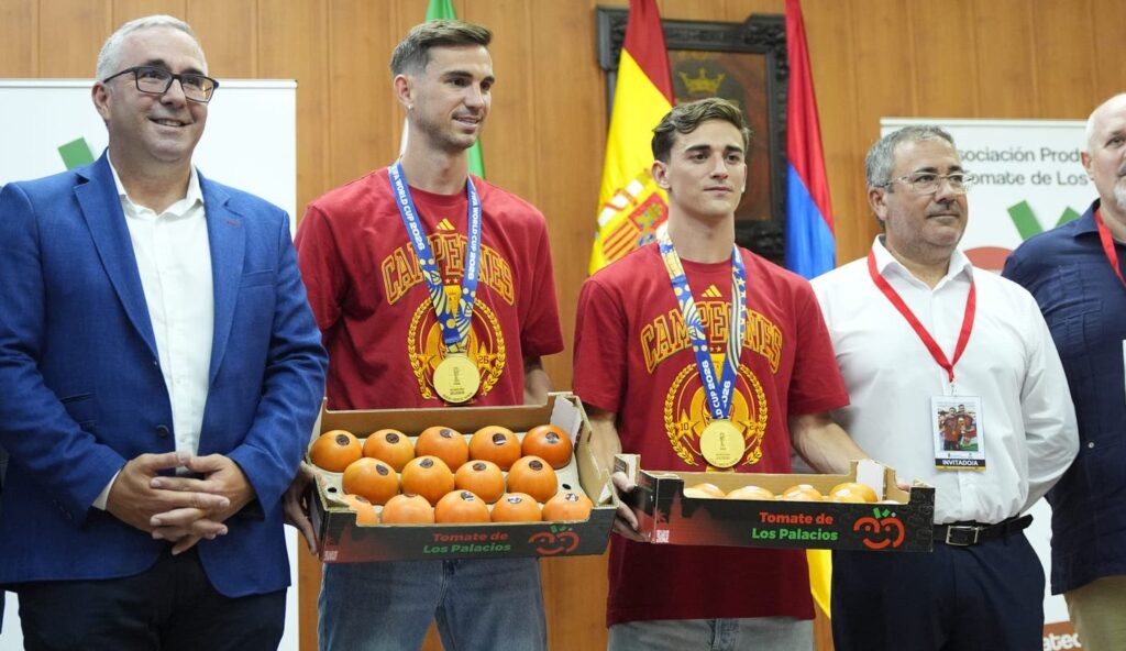 Spain’s Fabian Ruiz, Gavi Get Their Weight In Tomatoes After World Cup Win