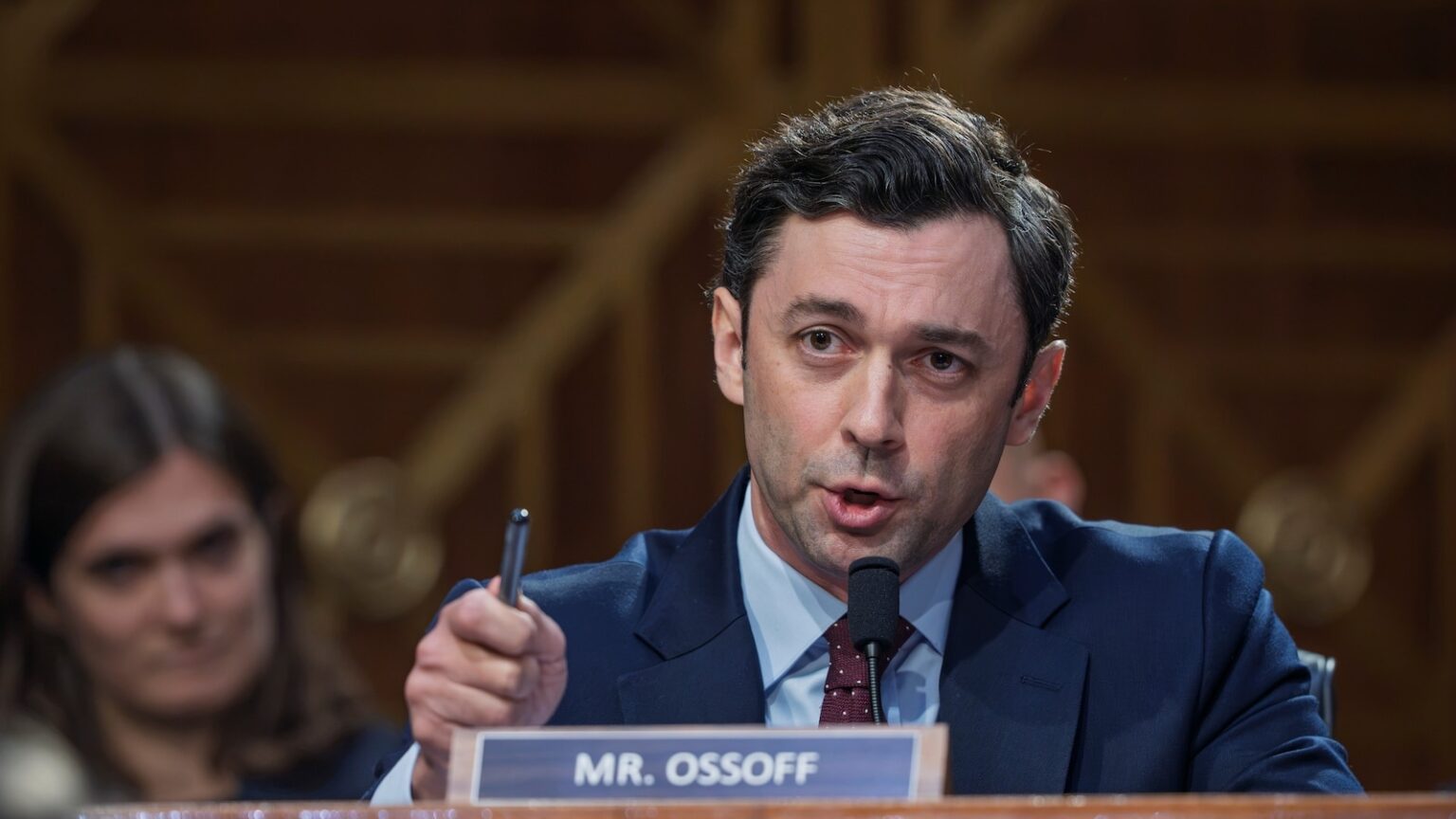 Sen. Ossoff fuels reelection campaign with attacks on Trump