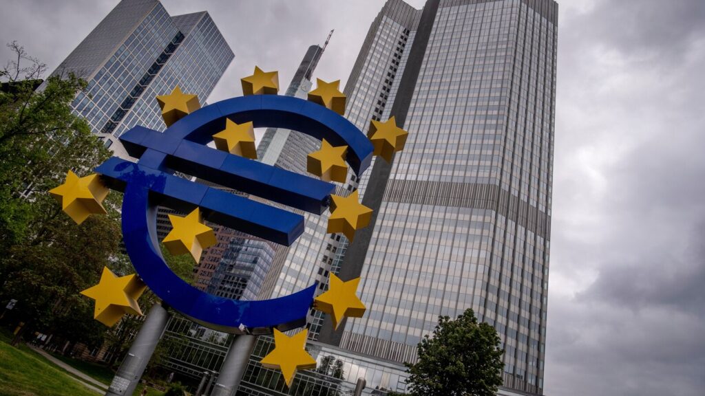 Europe’s central bank holds rate steady amid swings in oil prices